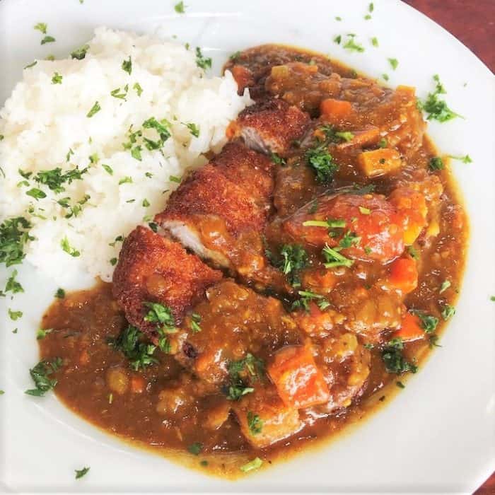Pork Katsu with Curry Sauce Bush Cooking