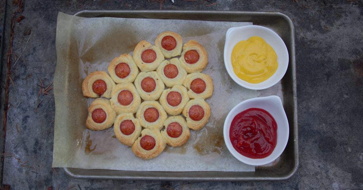 Pull Apart Hot Dog Bites | Bush Cooking