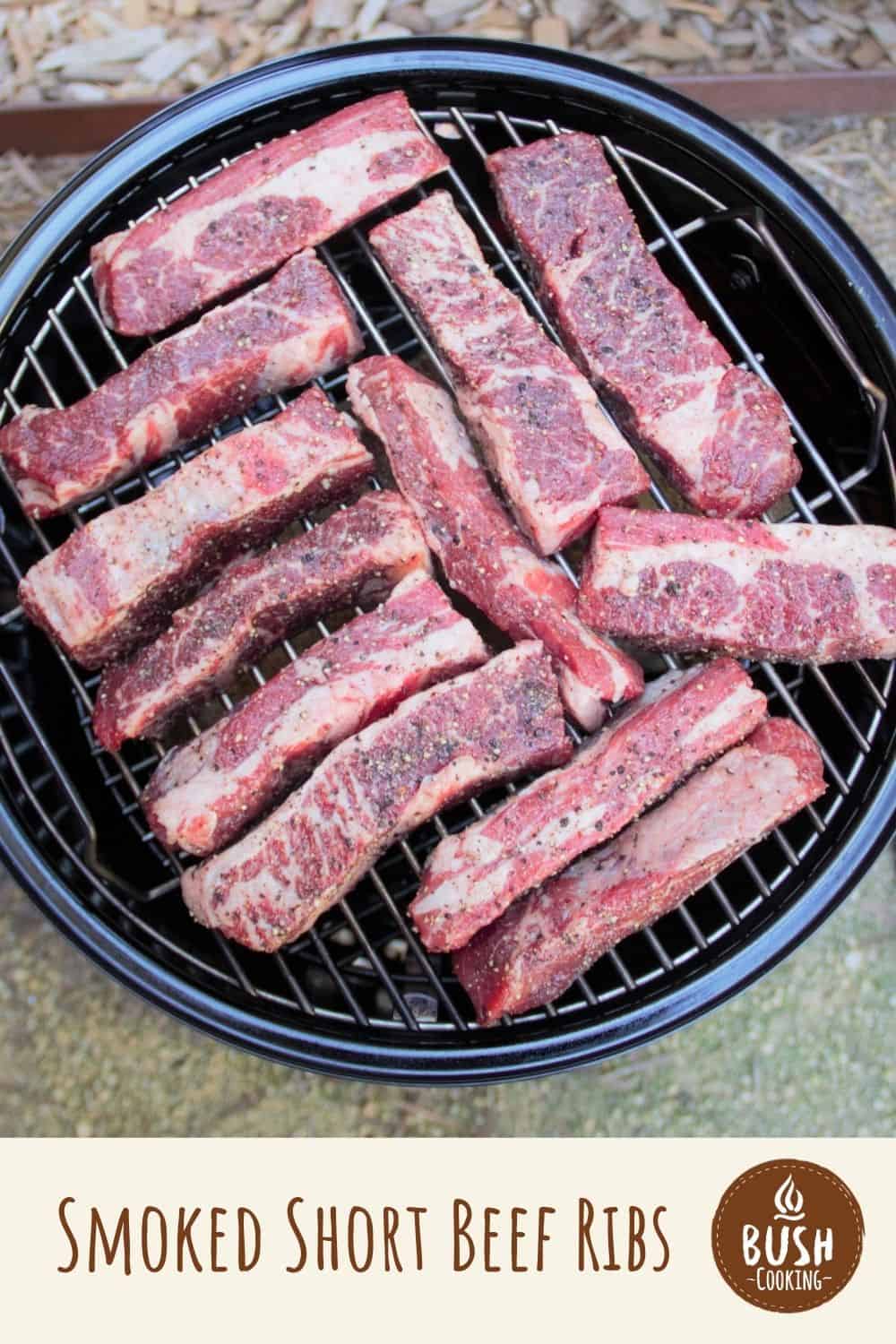 Smoked Beef Short Ribs Bush Cooking