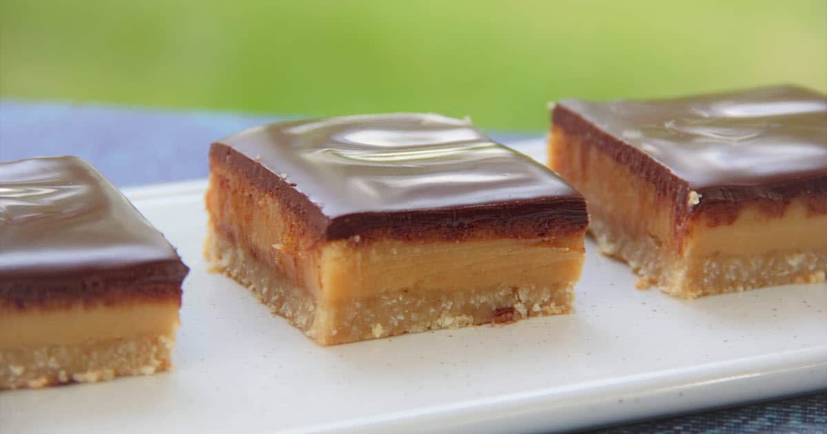 Chocolate Caramel Slice | Bush Cooking