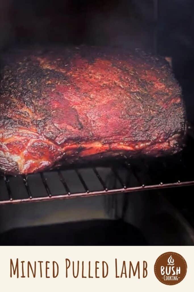 Minted Pulled Lamb Shoulder | Bush Cooking