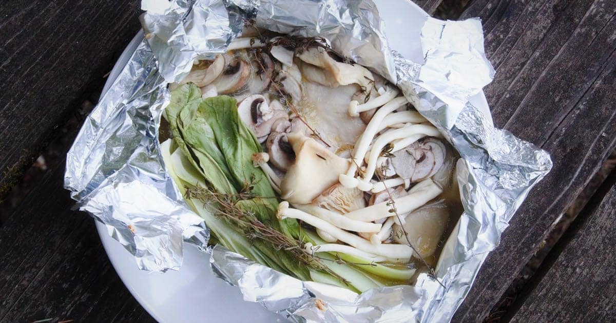 Foil Chicken and Mushrooms | Bush Cooking