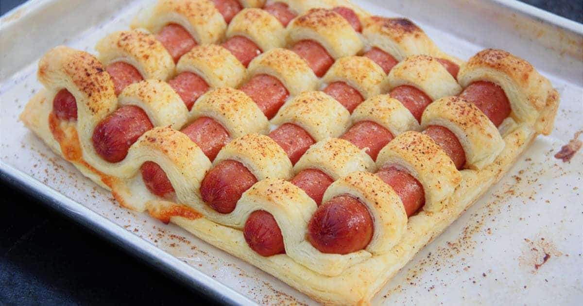 Hot Dog Tart | Bush Cooking