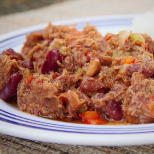 Leftover Brisket Chili | Bush Cooking