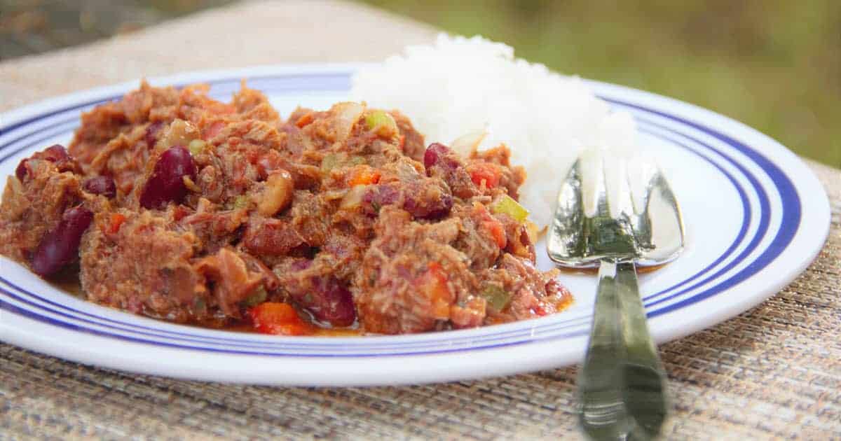 Leftover Brisket Chili Bush Cooking 9273