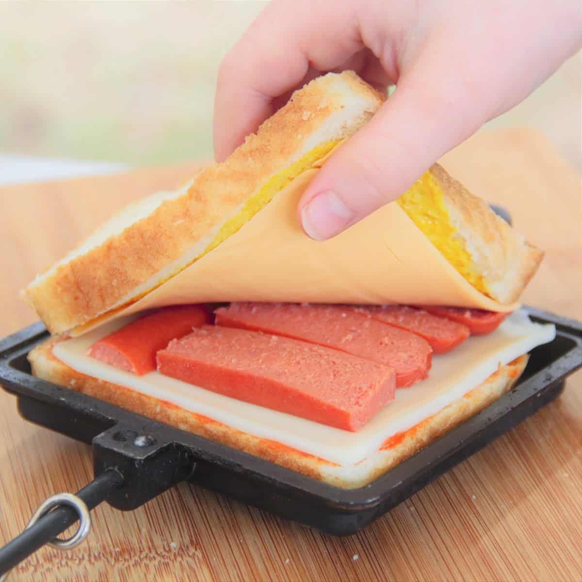 Mountain Pie Maker, Cast Iron - Panini