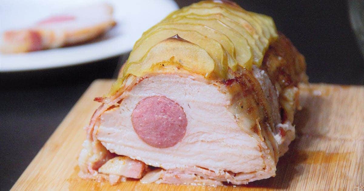 Dutch Oven Pork Sausage Roast | Bush Cooking