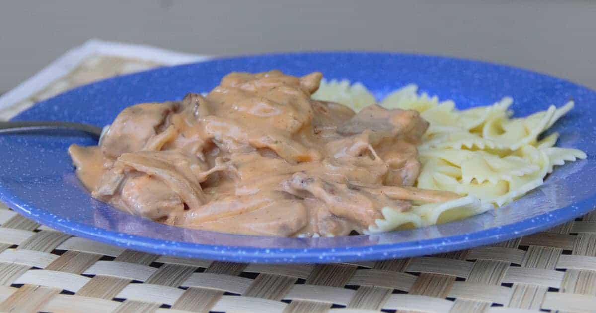 Two-Pot Beef Stroganoff | Bush Cooking