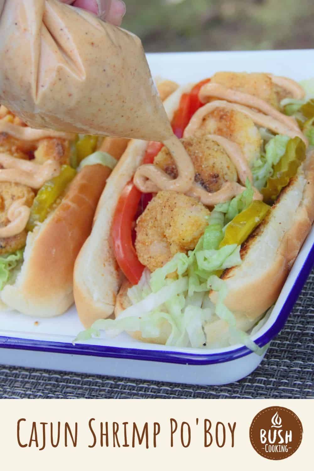 Shrimp Po Boy Recipe with Cajun Remoulade - Simply Whisked