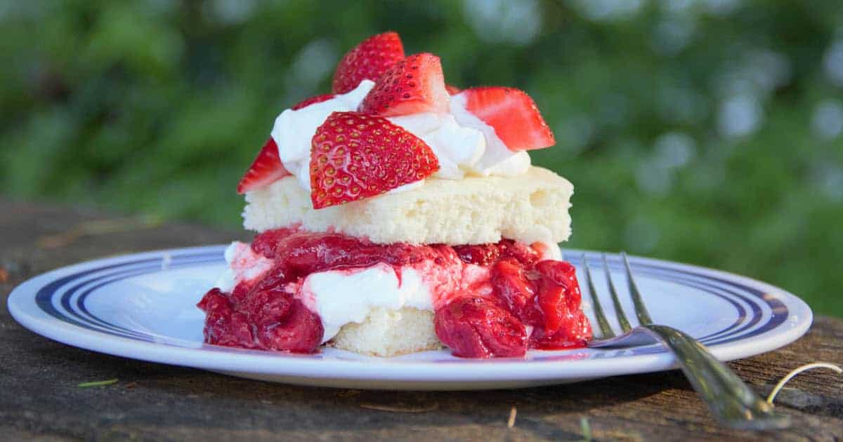 Easy Strawberry Shortcake | Bush Cooking