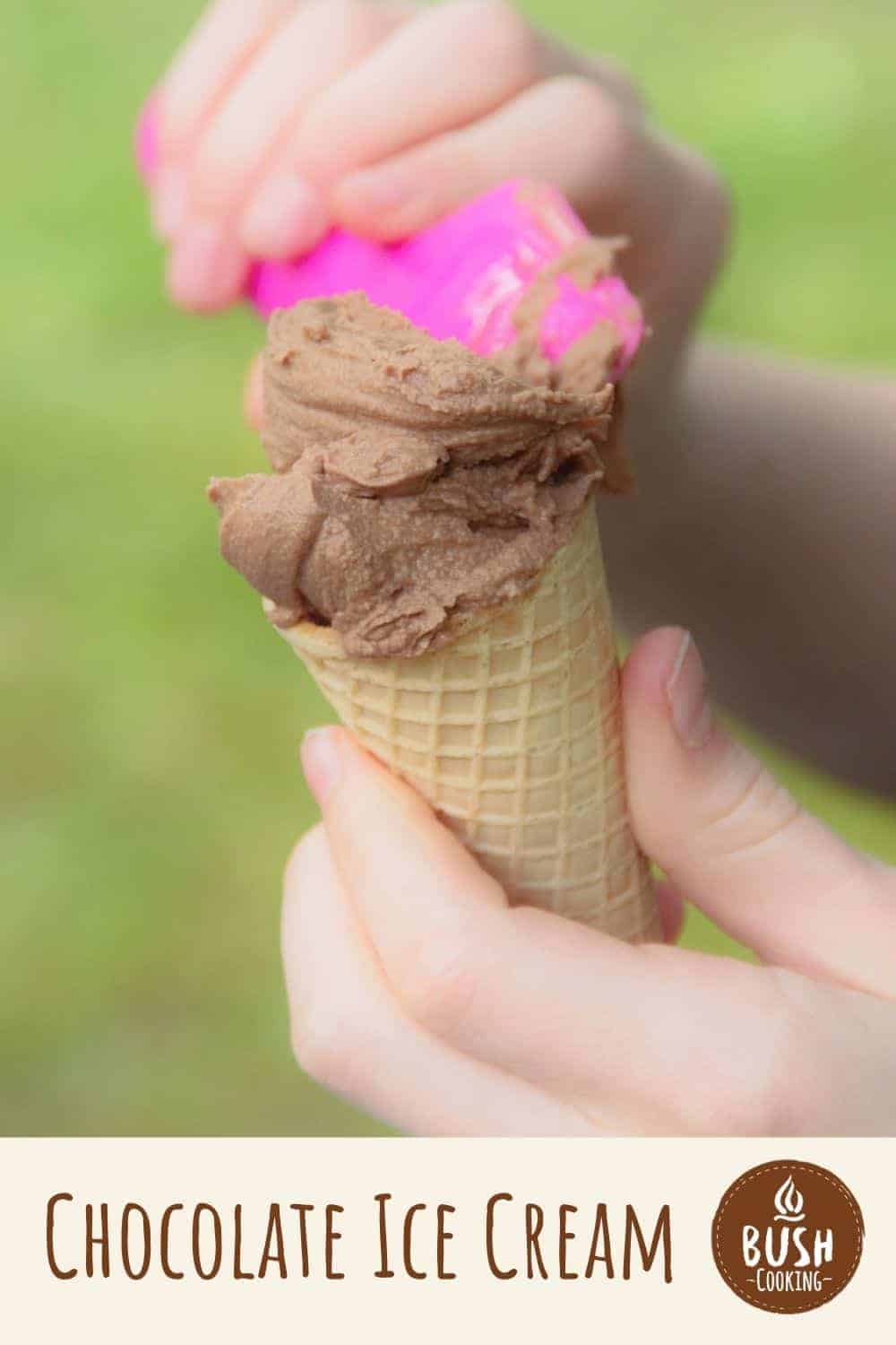 Homemade Chocolate Ice Cream - The Suburban Soapbox