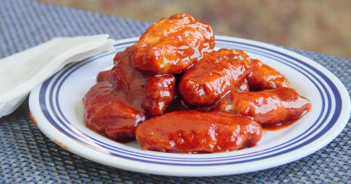 Mild Buffalo Chicken Wings Bush Cooking