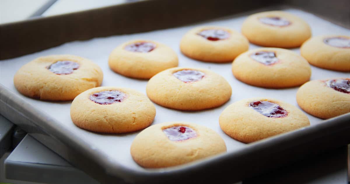 Jam Drop Cookies Bush Cooking