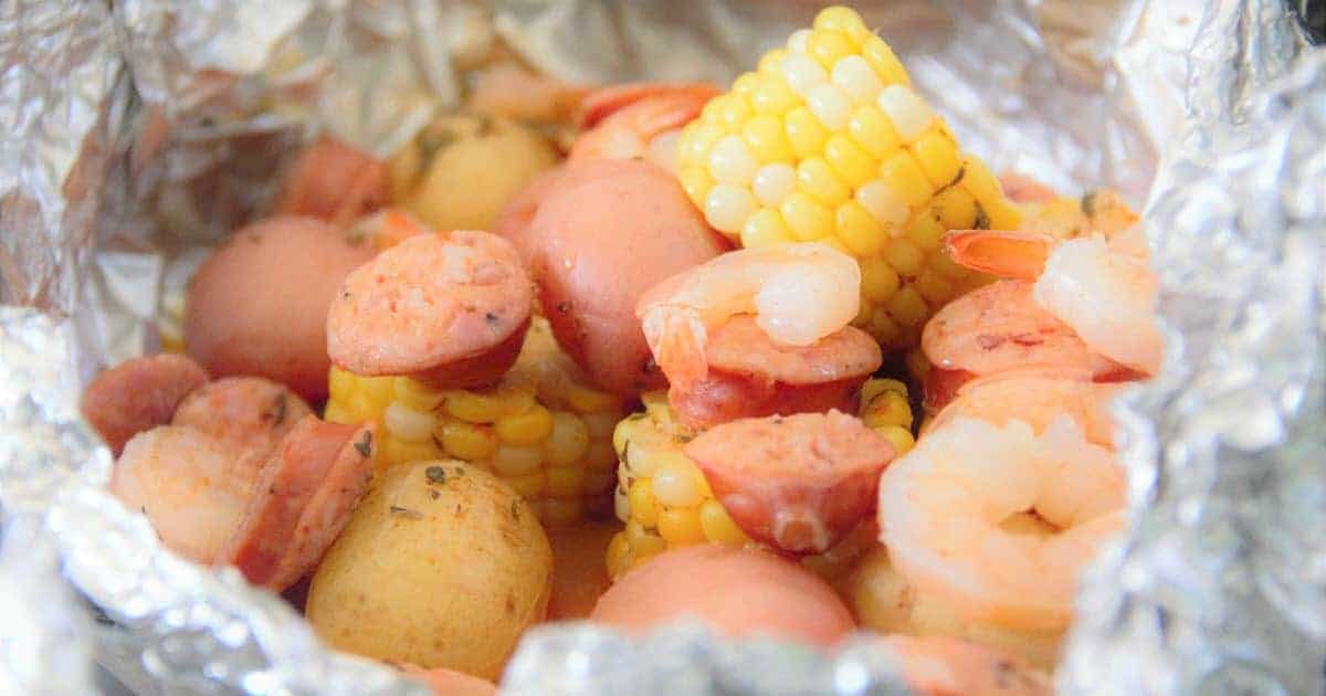 Foil Shrimp Boil | Bush Cooking