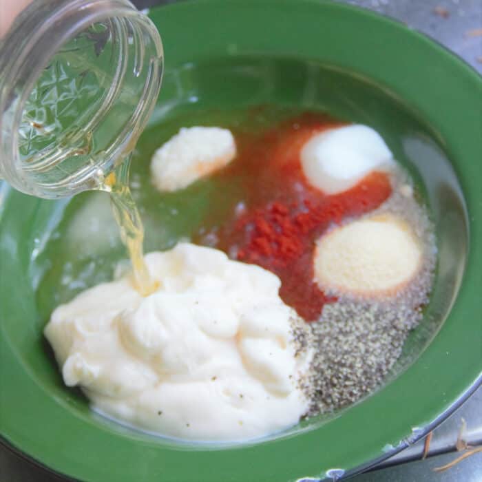 Homemade Alabama White Sauce | Bush Cooking