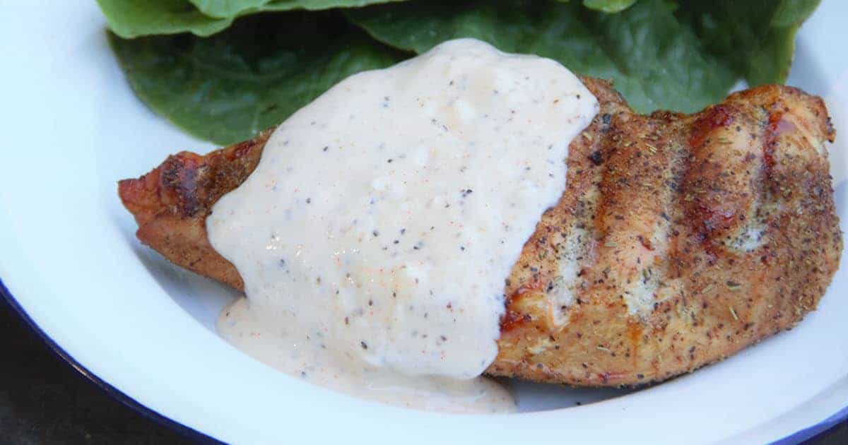 Homemade Alabama White Sauce | Bush Cooking