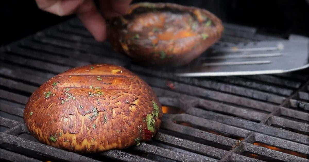 Mexican Mushroom Burger | Bush Cooking