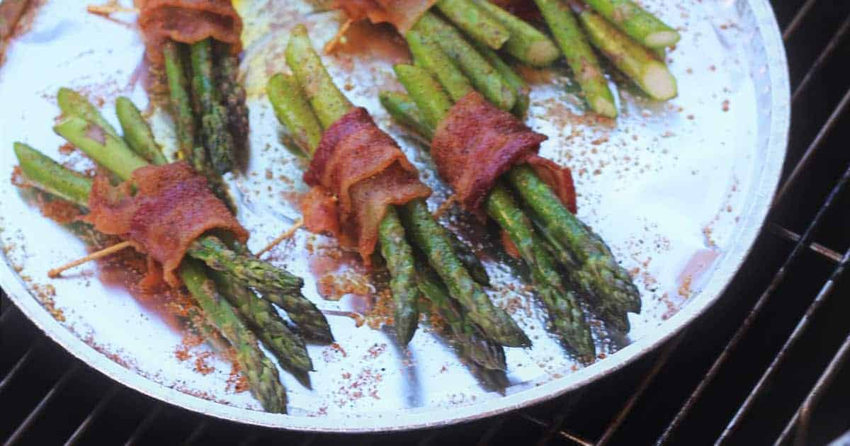 Grilled Bacon Wrapped Asparagus | Bush Cooking