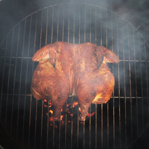 Garlic Butter Flattened Chicken Bush Cooking