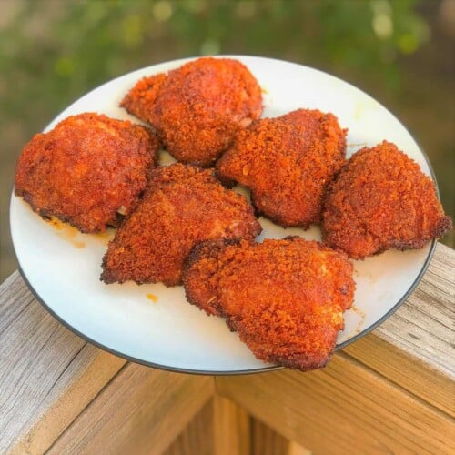 Reviews, Chews & How-Tos: Review: Frywall Splatter Guard (Spicy Crispy  Chicken Thighs)