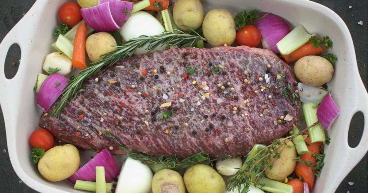 London Broil Roast Bush Cooking