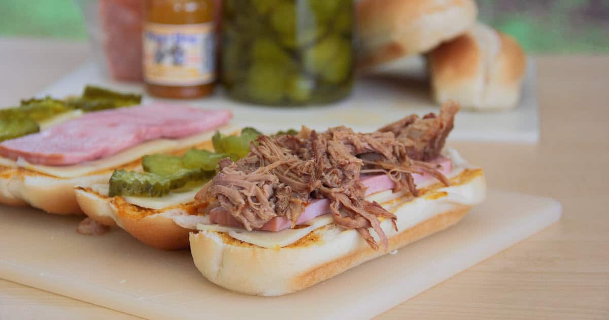 Pulled Pork and Ham Sandwich Bush Cooking