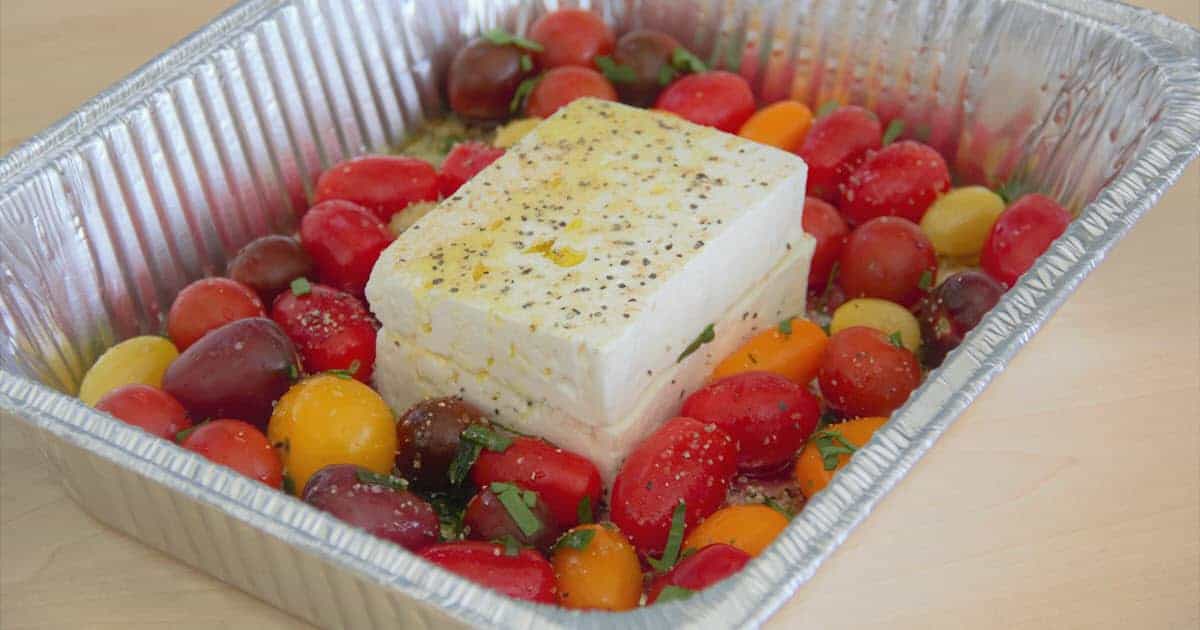 Smoked Feta Pasta | Bush Cooking