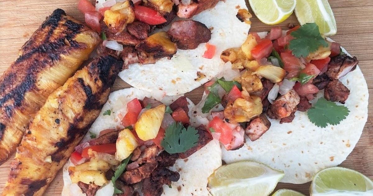 Pork and Pineapple Tacos Bush Cooking