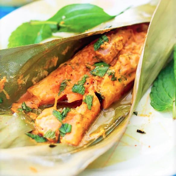 Cooking with Banana Leaves