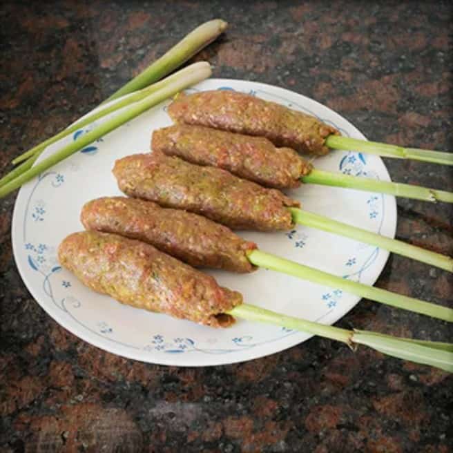Grilled Lemongrass Beef Bush Cooking