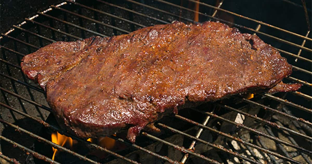 Reverse Sear Flat Iron Steak Bush Cooking