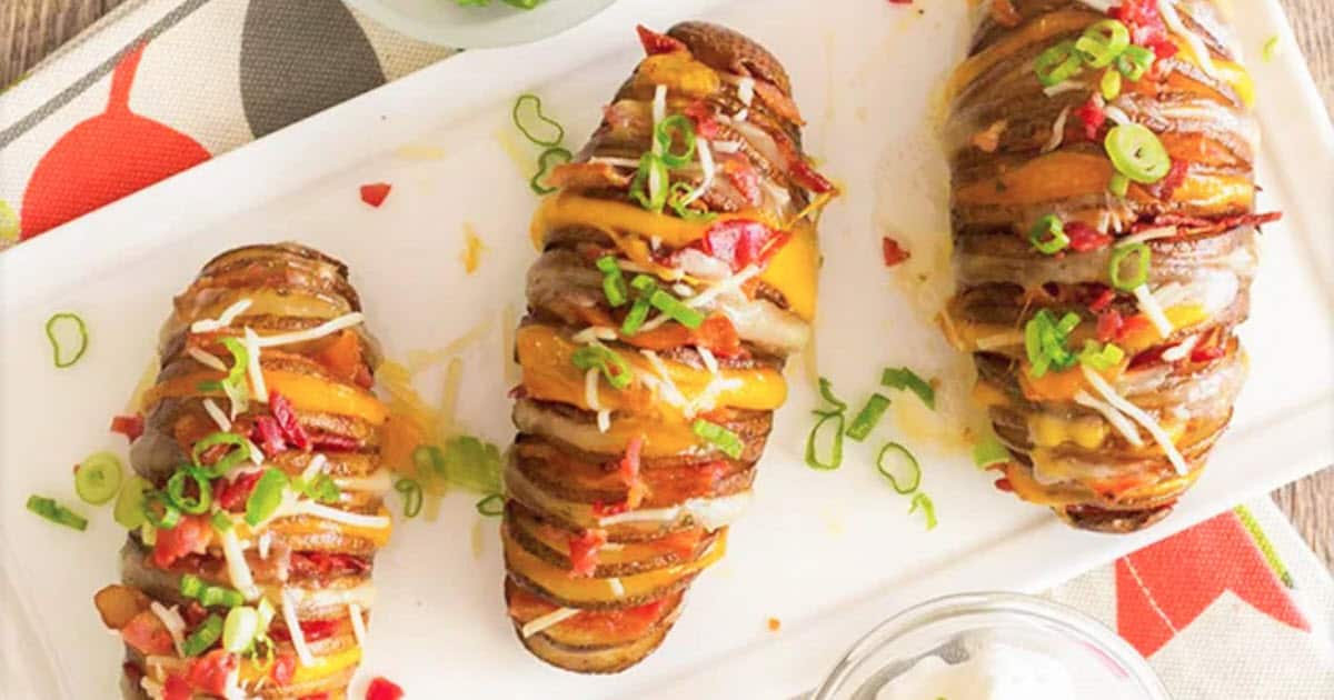 Cheesy Bacon Pit Potatoes | Bush Cooking
